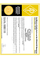 Certificate 6D-1710